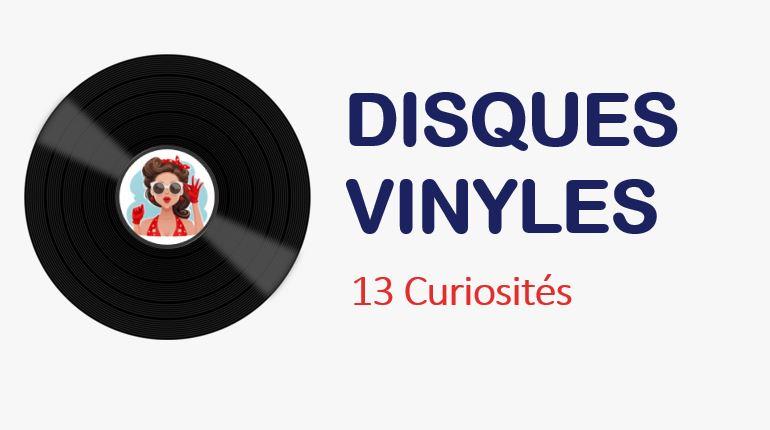 Divers formats de disques vinyles
