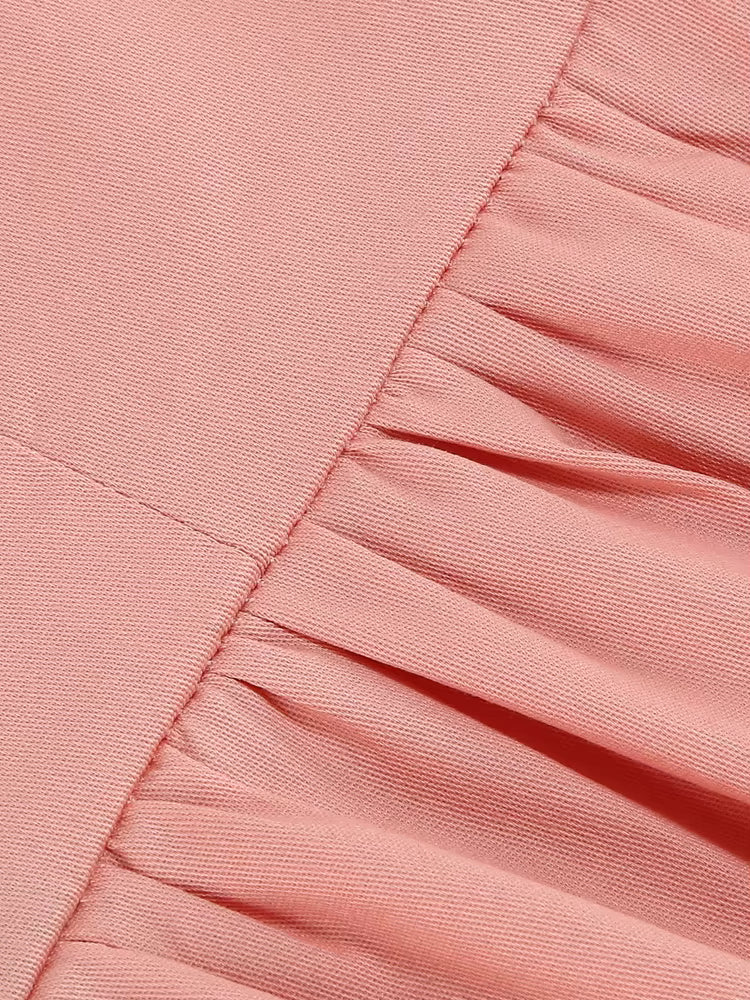 Robe Vintage Année 50 Soir Rose