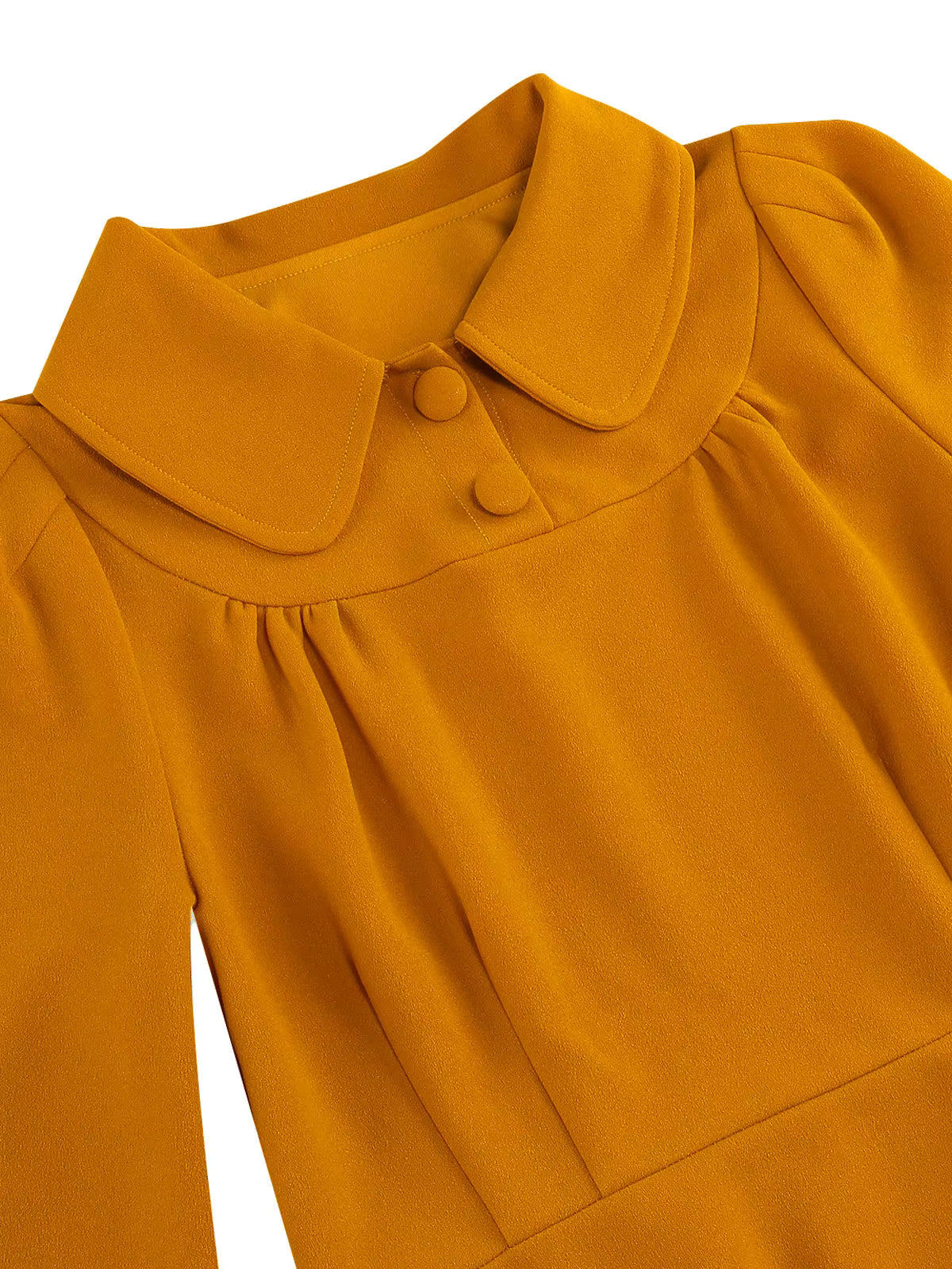 Robe Vintage Années 40 Old School Orange