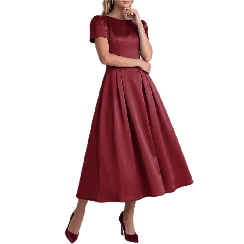 Robe Vintage Invitée Mariage Bordeaux