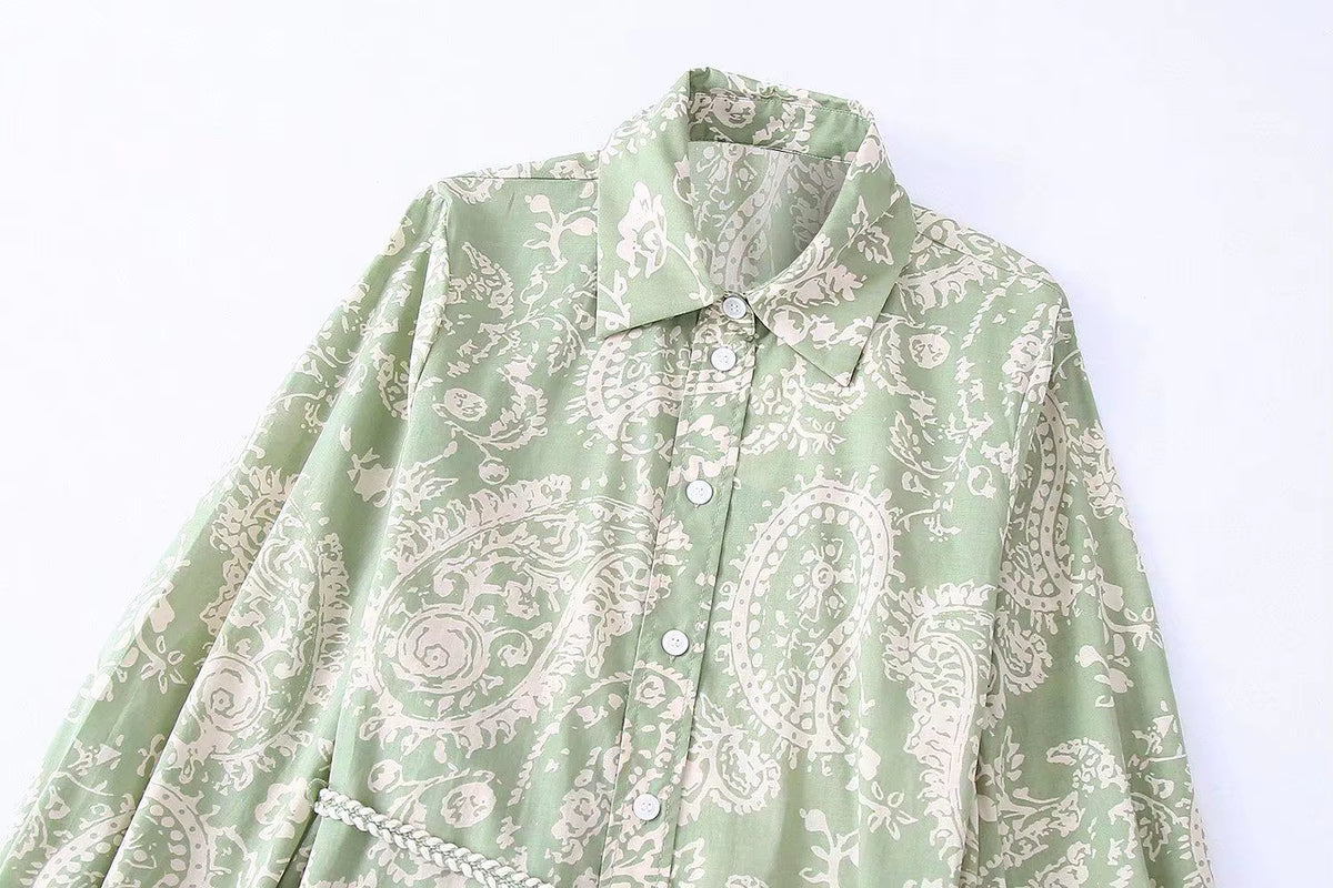 Robe Années 70 Hippie Chic