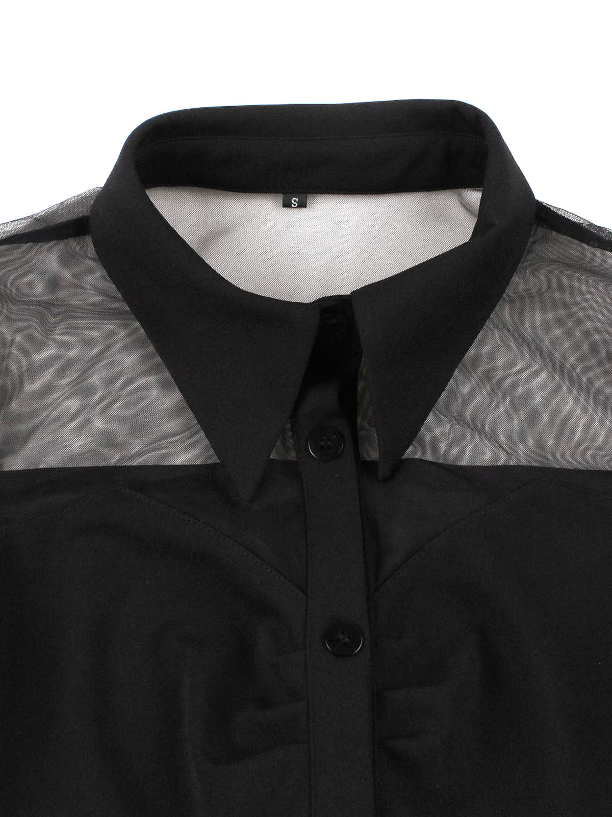 Robe Vintage Col V Noire