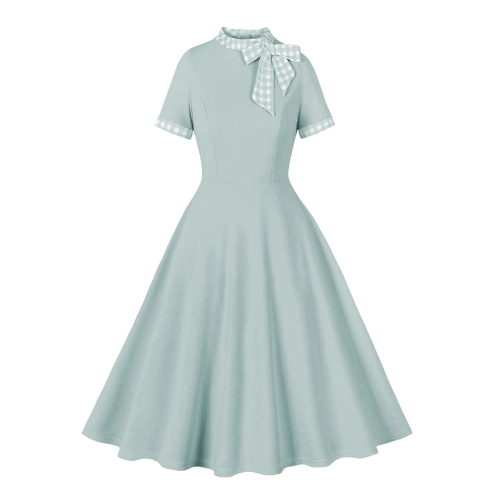 Robe Fourreau Année 50 Vert