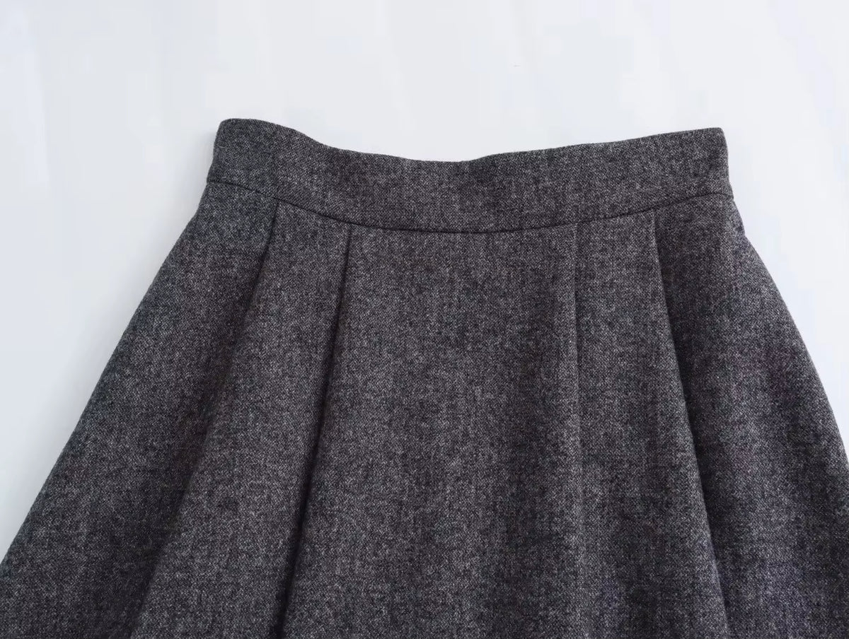 Jupe Vintage Gris