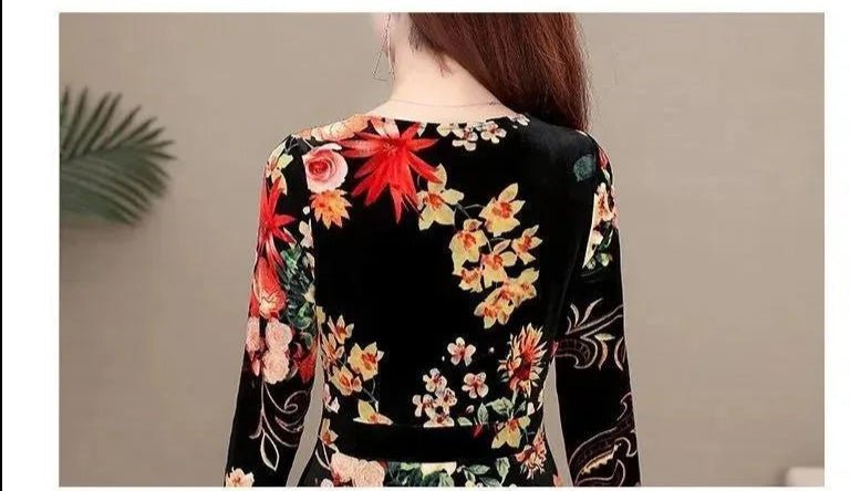 Année 70 Robe Fleurs - Louise Vintage