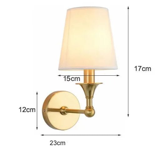 Applique Murale Chambre Vintage Or - Louise Vintage
