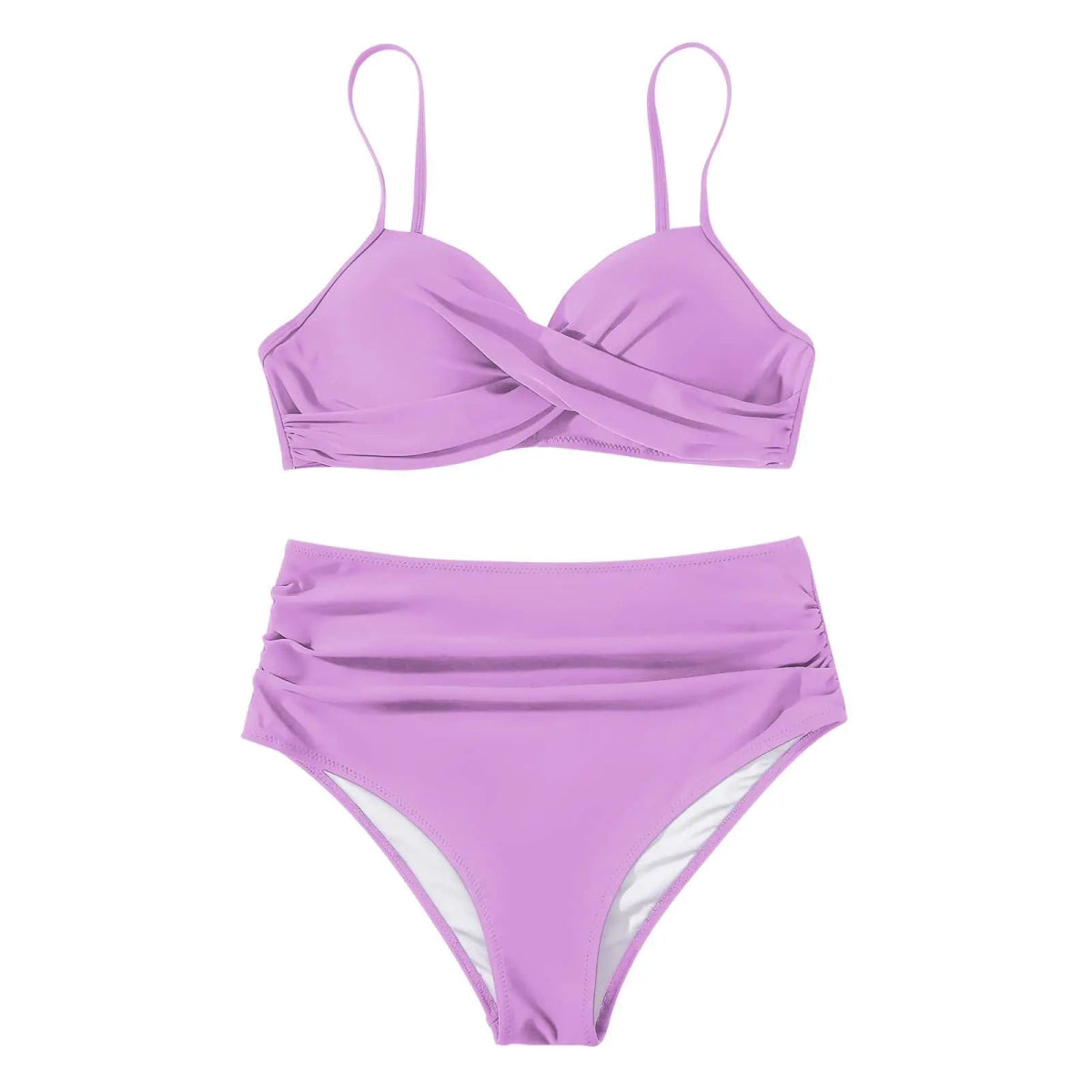 Bikini Vintage Croisé Violet - Louise Vintage