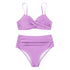Bikini Vintage Croisé Violet - Louise Vintage