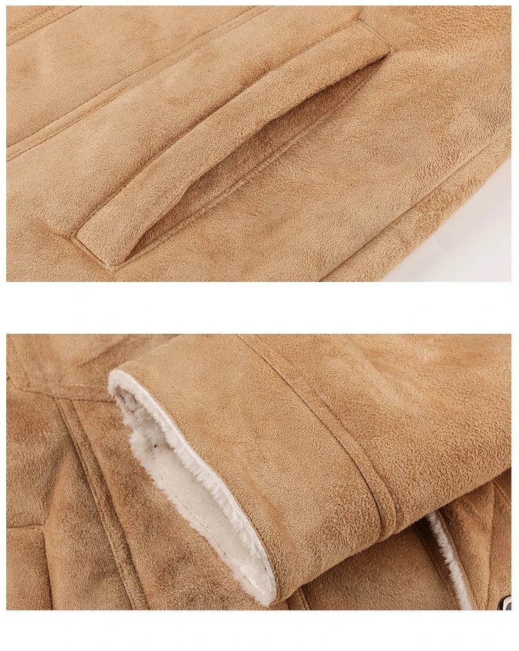 Blouson Aviateur Américain Seconde Guerre Mondiale Beige - Louise Vintage