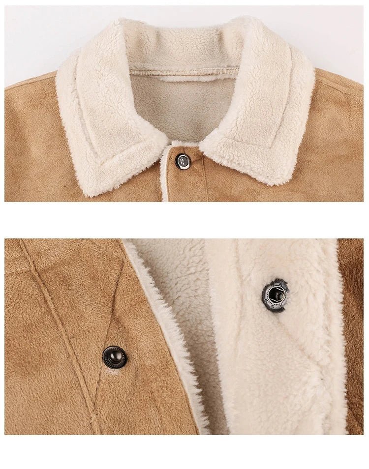 Blouson Aviateur Américain Seconde Guerre Mondiale Beige - Louise Vintage