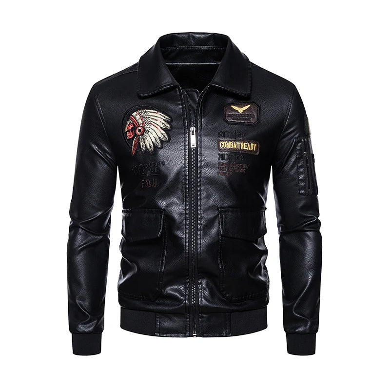 Blouson Aviateur Effet Neoprene Souple - Louise Vintage