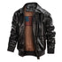 Blouson Aviateur Homme Américain Marron - Louise Vintage