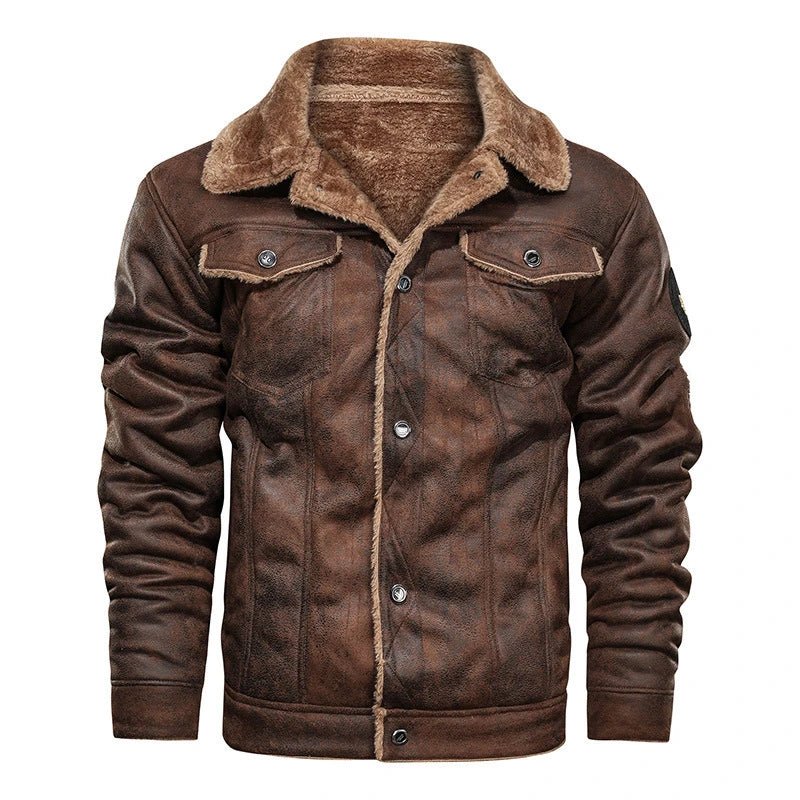 Blouson Aviateur Homme Daim - Louise Vintage