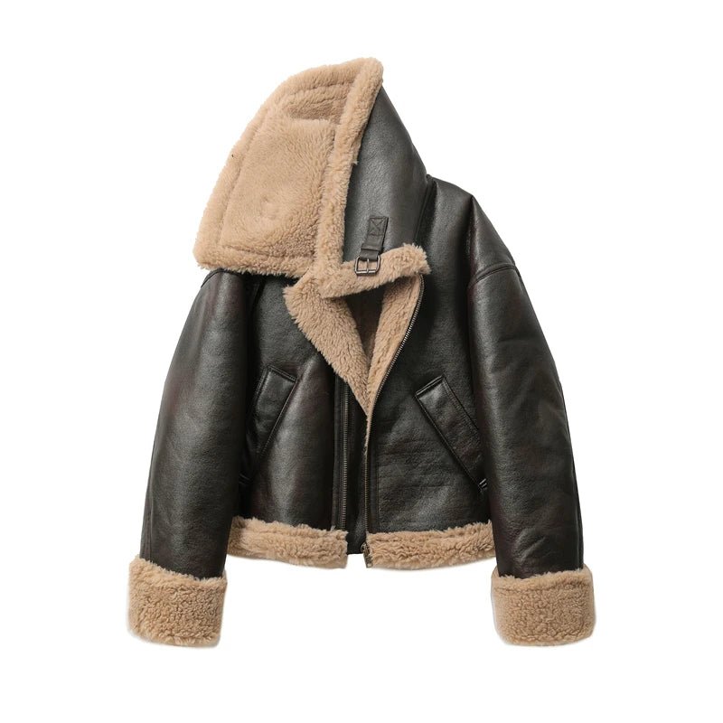 Blouson Aviateur Homme en Cuir - Louise Vintage