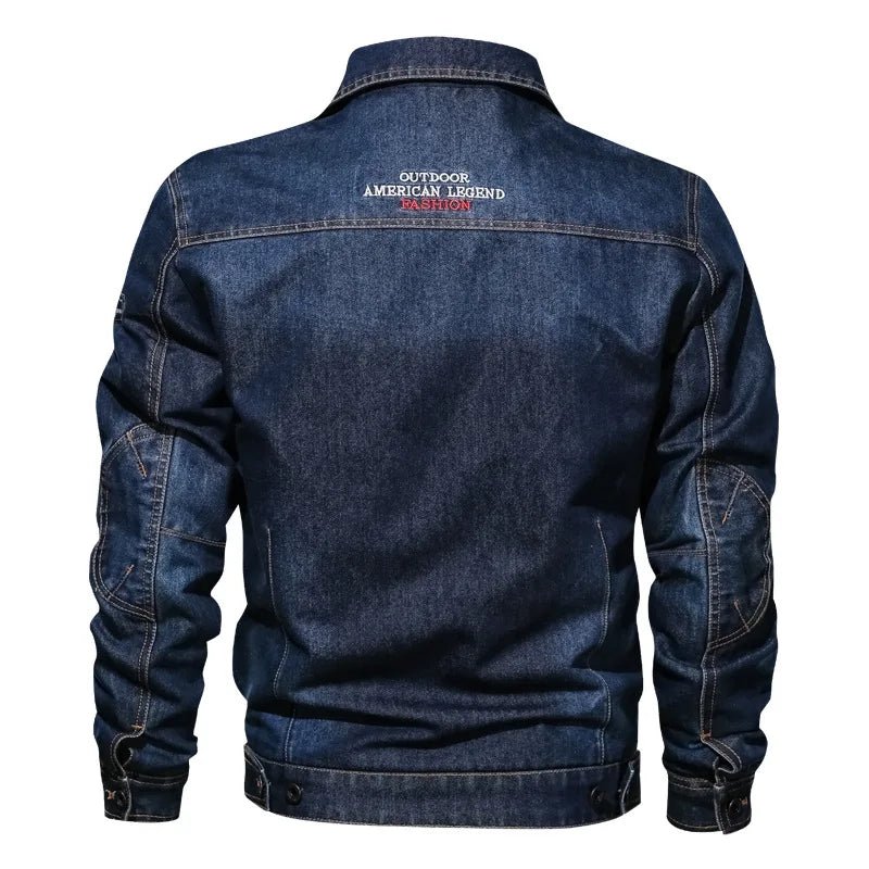 Blouson Aviateur Jean - Louise Vintage