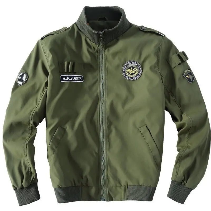 Blouson aviateur kaki hotsell