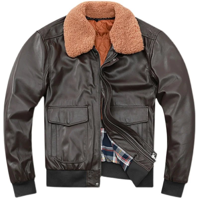 Blouson Aviateur Mouton - Louise Vintage