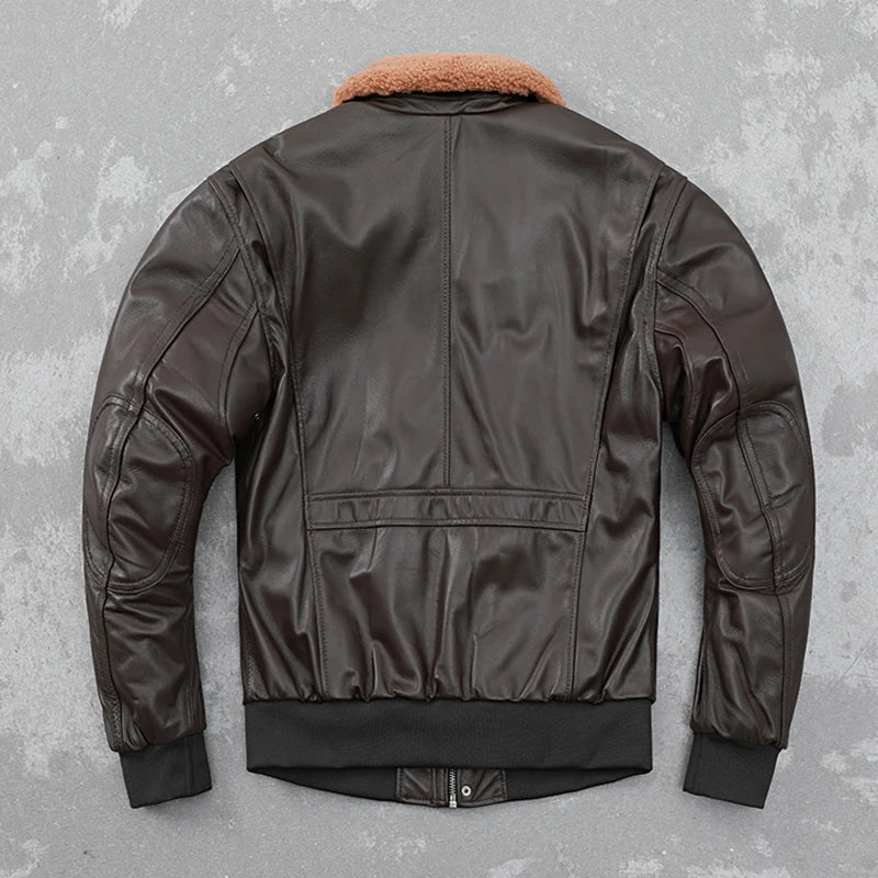 Blouson Aviateur Mouton - Louise Vintage