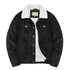 Blouson Aviateur Noir et Blanc - Louise Vintage