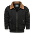 Blouson Aviateur Noir Homme - Louise Vintage
