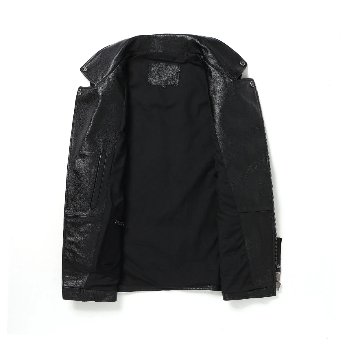 Blouson Aviateur Sans Manche Noir - Louise Vintage