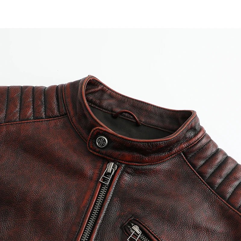 Blouson de Cuir Aviateur - Louise Vintage