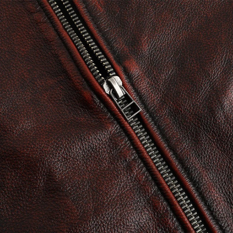 Blouson de Cuir Aviateur - Louise Vintage