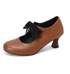 Chaussures Année 50 Femme Pas Cher Café - Louise Vintage