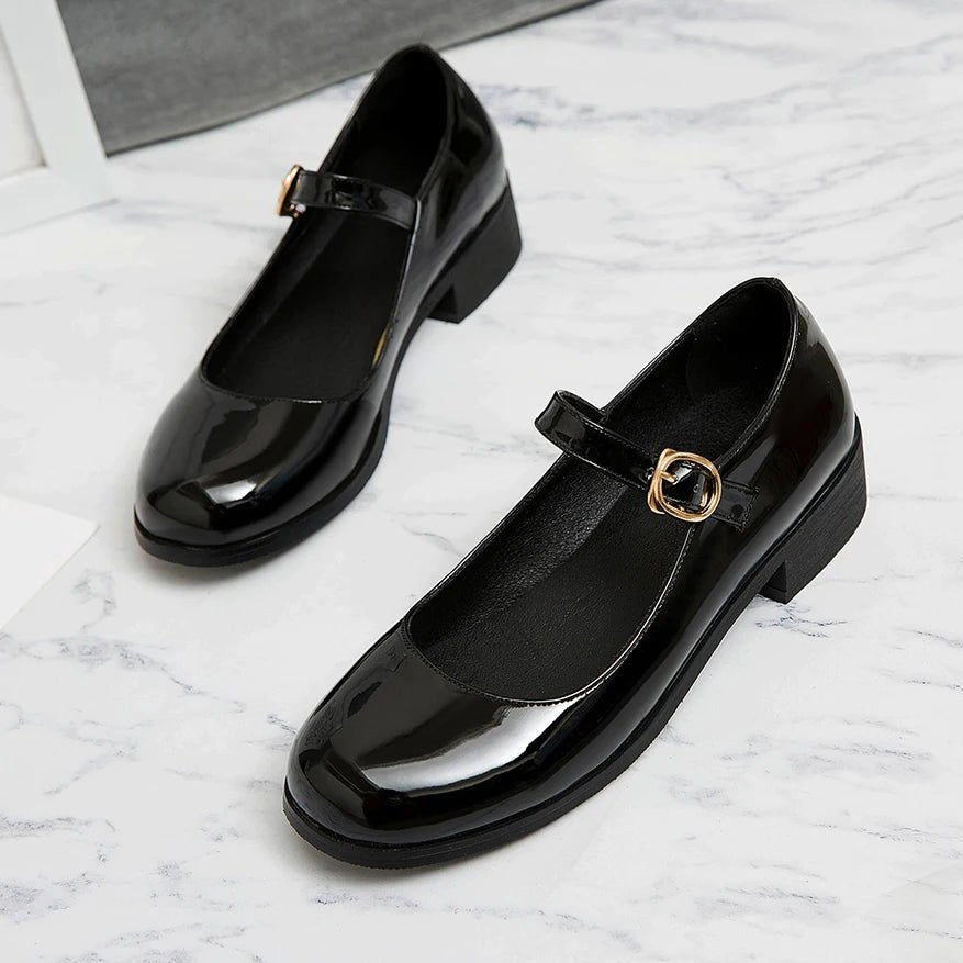 Chaussures Femme Style Vintage Noir - Louise Vintage