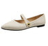 Chaussures Vintage Basses Crême - Louise Vintage