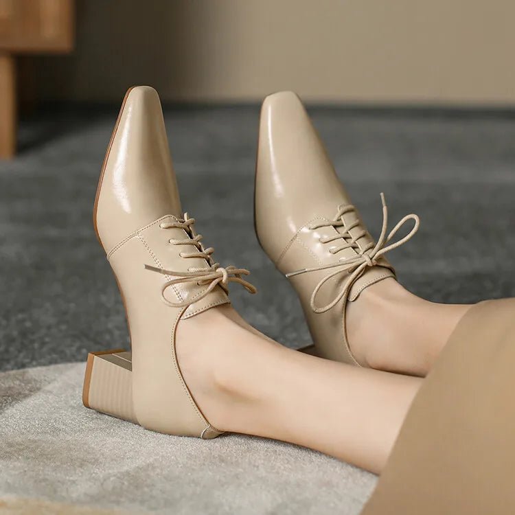 Chaussures Vintage Chic Ivoire - Louise Vintage