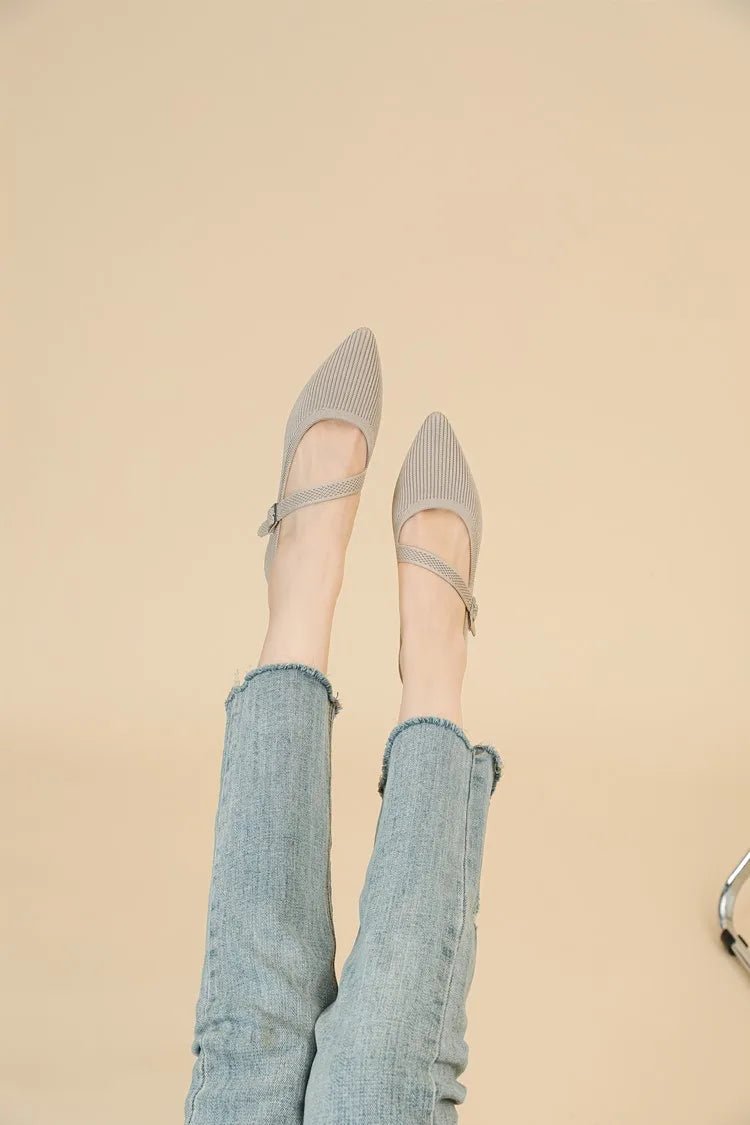 Chaussures Vintage Moderne Beige - Louise Vintage