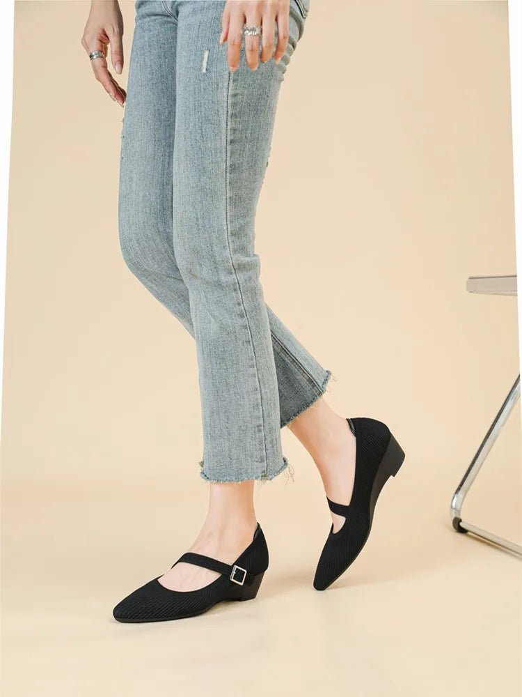 Chaussures Vintage Moderne Noires - Louise Vintage