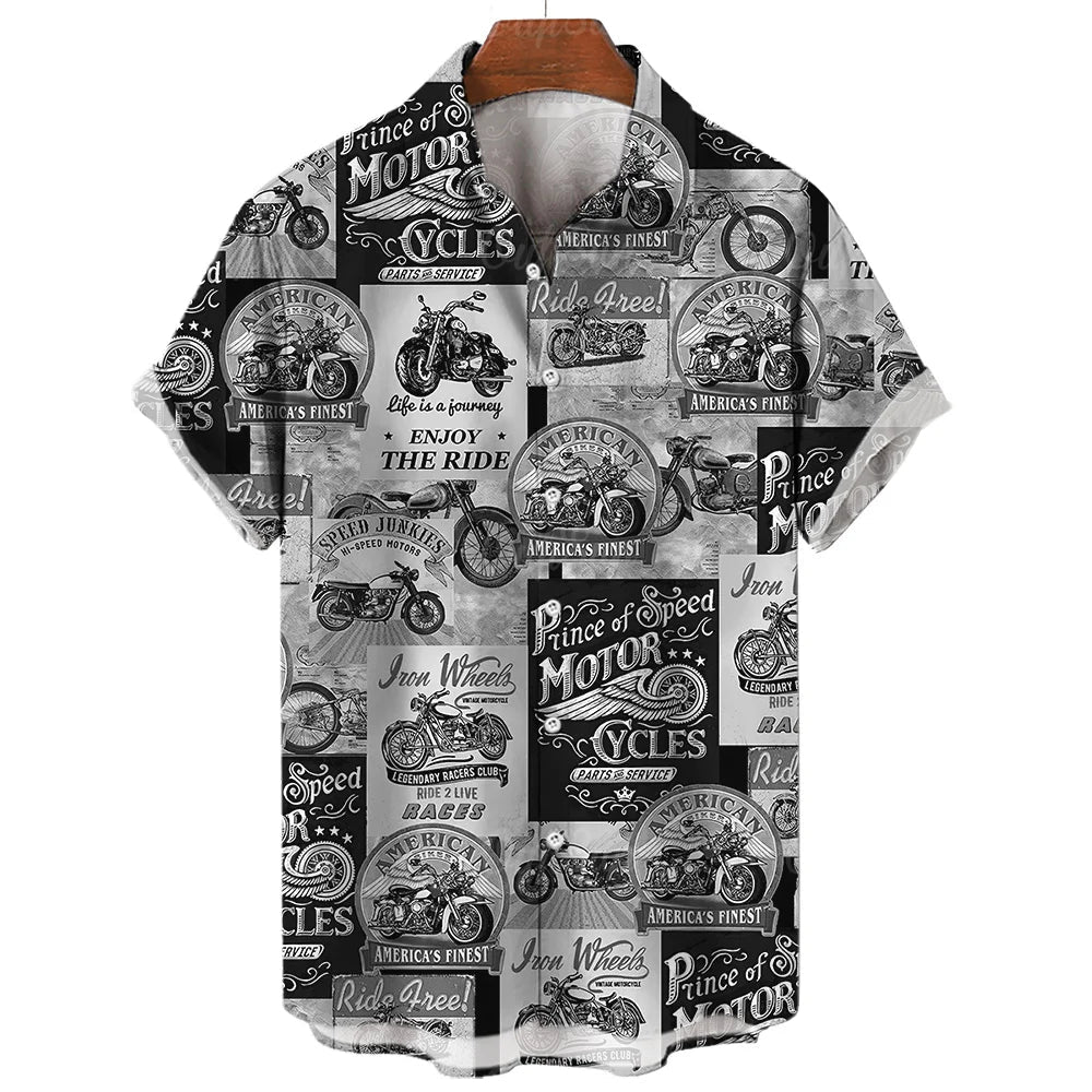 Chemise Moto Vintage - Louise Vintage