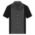 Chemise Vintage Rockabilly Bowling Gris 13 - Louise Vintage