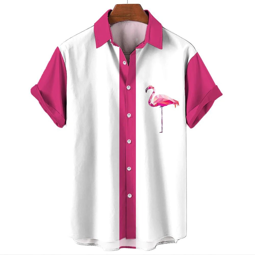 Chemise Vintage Rockabilly Bowling Rose - Louise Vintage