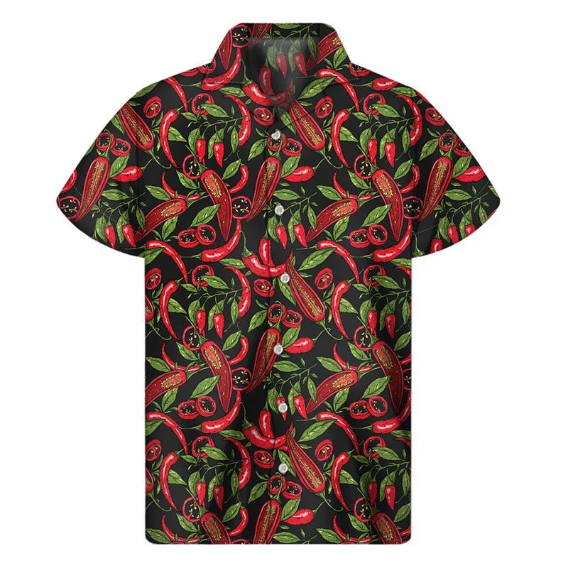 Chemise Vintage Rockabilly Piment - Louise Vintage