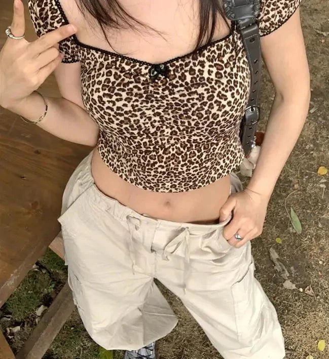 Chemisier Vintage Léopard - Louise Vintage