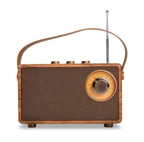 Enceinte sans fil vintage marron - Louise Vintage