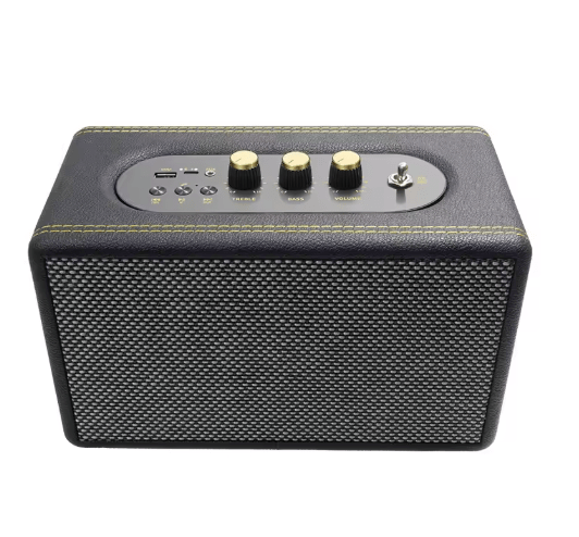 Enceinte sans Fil vintage noire - Louise Vintage