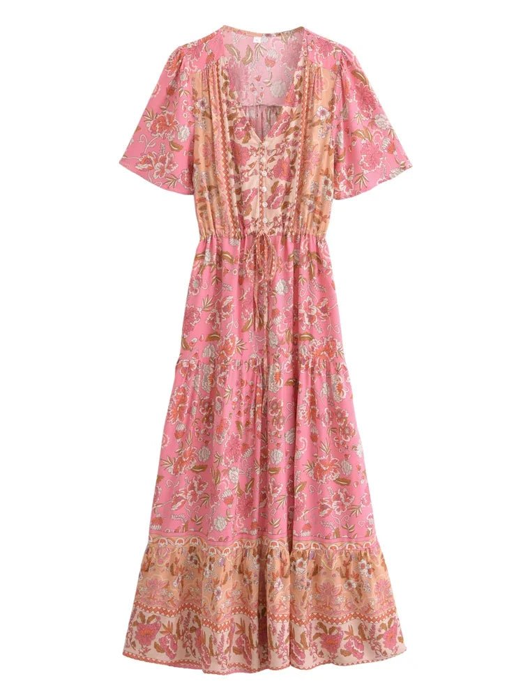 Femme Robe Année 70 - Louise Vintage
