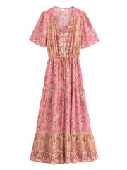 Femme Robe Année 70