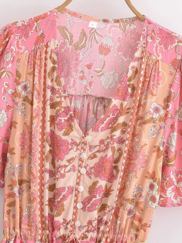 Femme Robe Année 70 - Louise Vintage