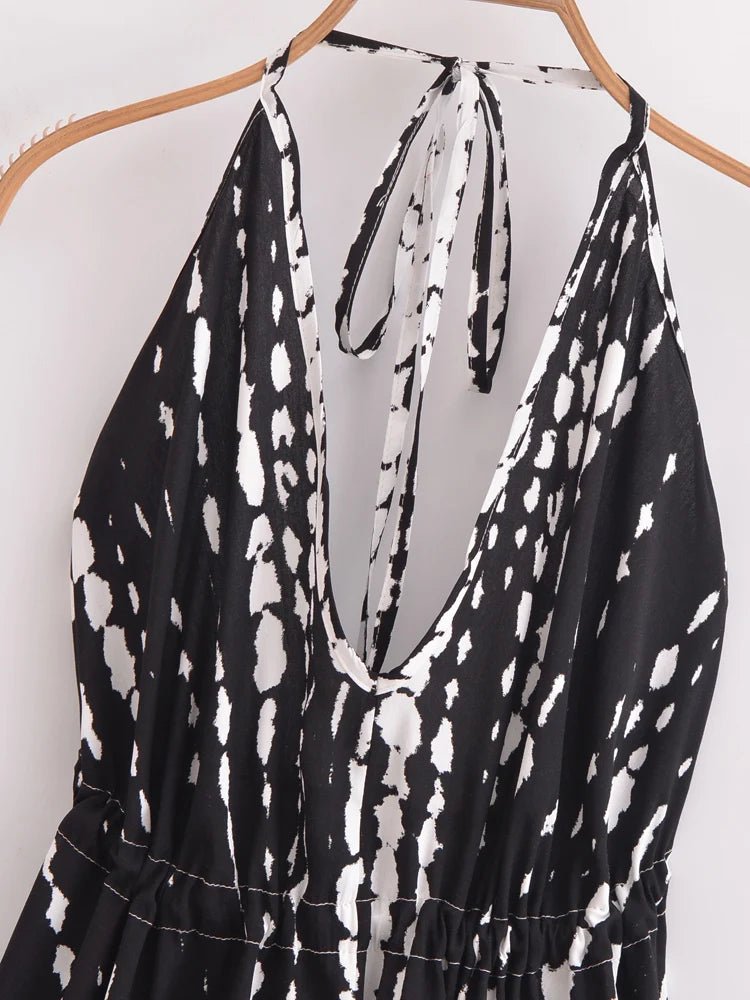 Femme Robe Année 70 Vintage Confettis - Louise Vintage