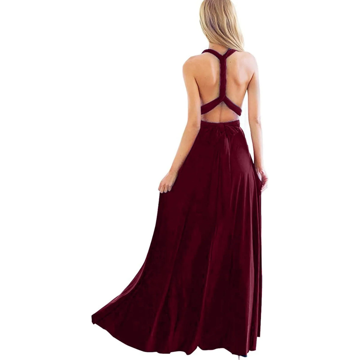 Femme Robe Année 70 Vintage Dos Nu - Louise Vintage