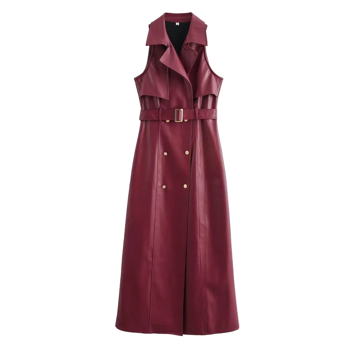 Femme Robe Année 70 Vintage Rouge - Louise Vintage