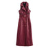 Femme Robe Année 70 Vintage Rouge - Louise Vintage