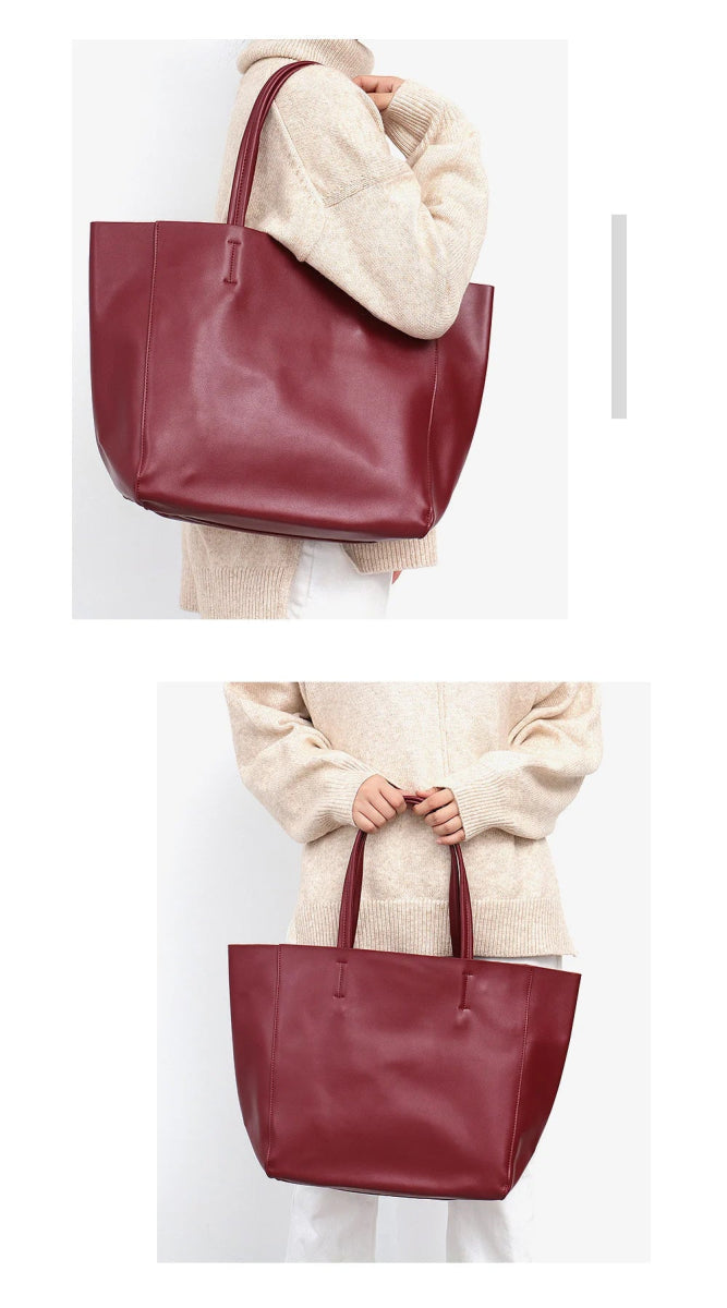 Grand Sac Vintage Rouge - Louise Vintage