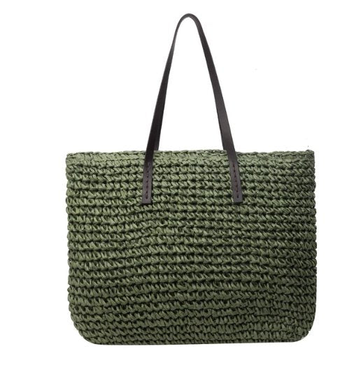 Grand Sac Vintage Vert - Louise Vintage