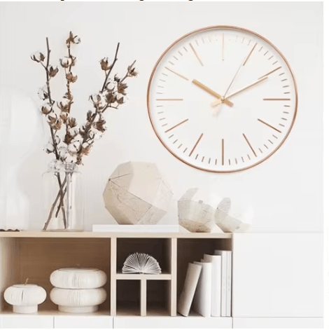 Horloge Murale Vintage Blanche - Louise Vintage